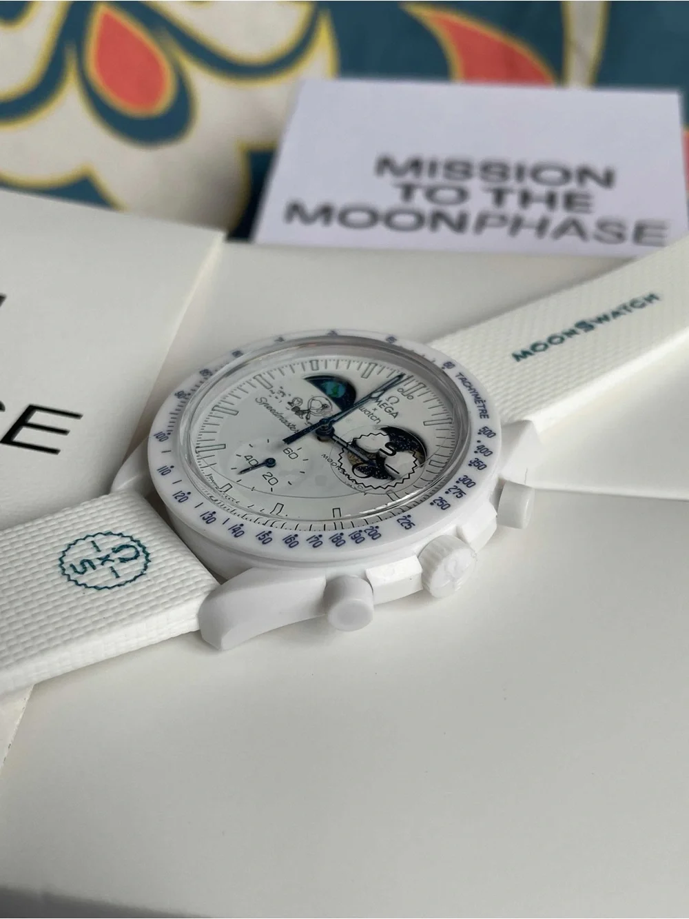 NWOT Omega x Swatch Mission to Earthphase Moonshine Gold Snoopy Cold Moon Full